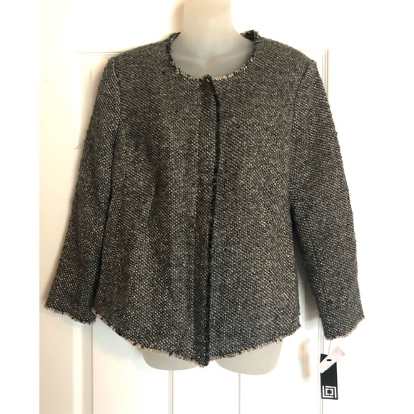 Liz Claiborne Jackets & Blazers - New Liz Claiborne Tweed Jacket